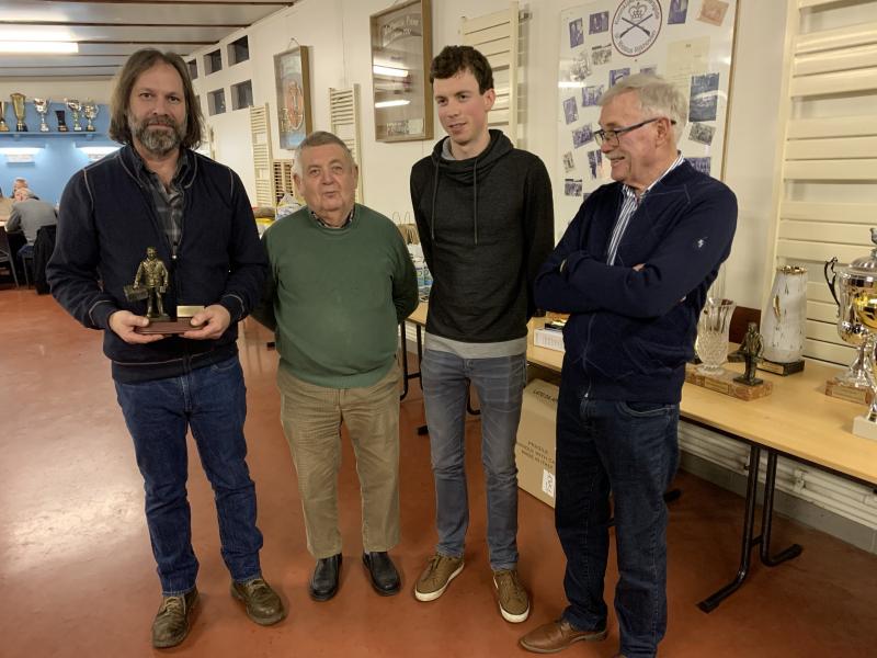 Reekskampioenen snelheid 2024: Nagtegals Paul, Lambrix Gilbert, Rubens Ronald & Voorzitter Jorssen Paul